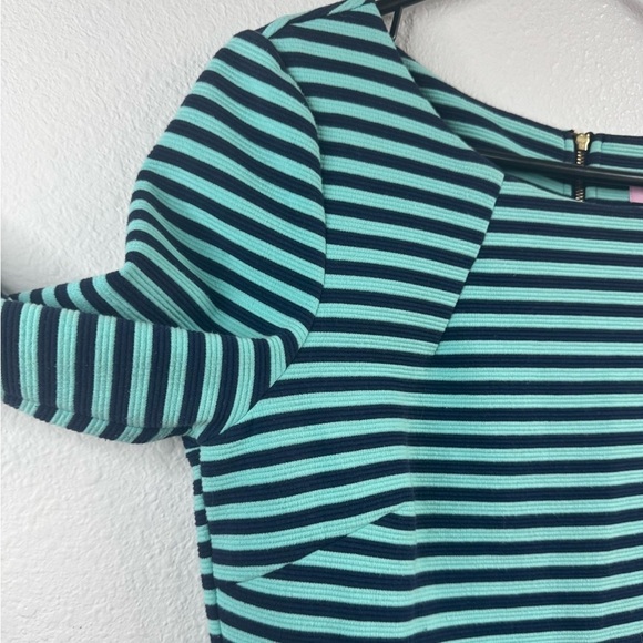 LILLY PULITZER ‘Charlene’ Shift Dress Gold Buttons - Picture 9 of 13